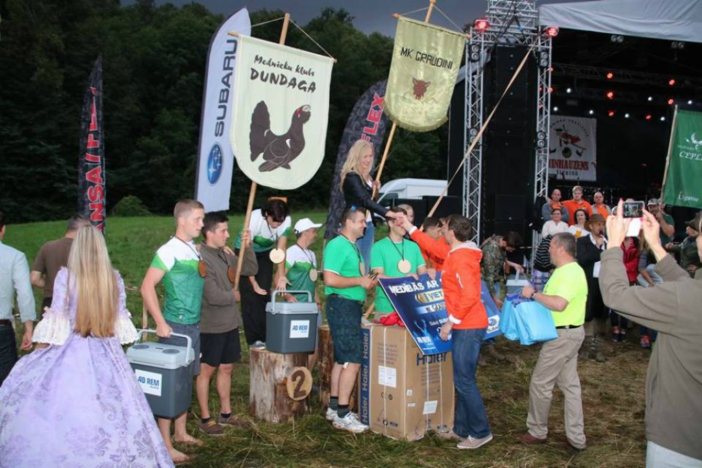 Mednieku festivālā "Minhauzens" 1.vietu un Subaru uz nedēļu iegūst MK "GRAUDIŅI" no Jēkabpils novada (FOTO)