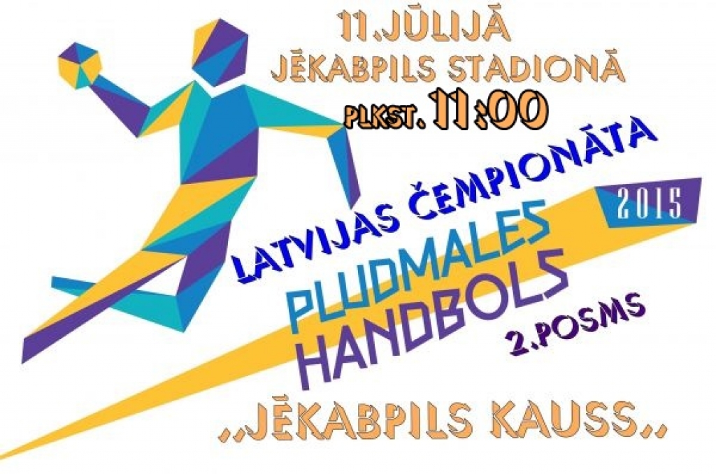 Norisināsies Latvijas čempionāta pludmales handbolā 2.posms - "Jēkabpils kauss"