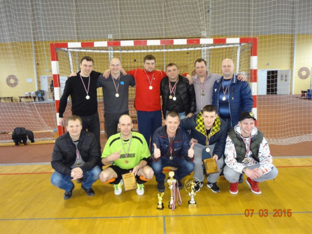 Jēkabpils telpu futbola čempionātā medaļas un tituli sadalīti