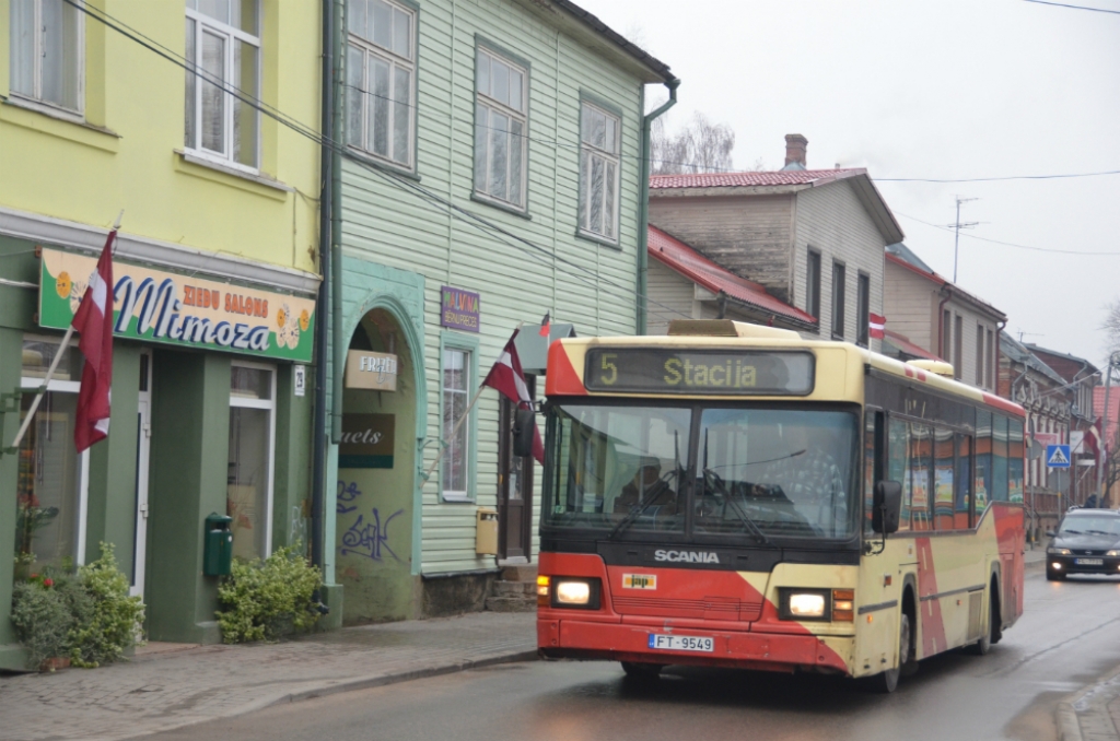 Pilsētas svētkos sabiedriskais transports Jēkabpilī - bez maksas (Transporta kustības ierobežojumu shēma)