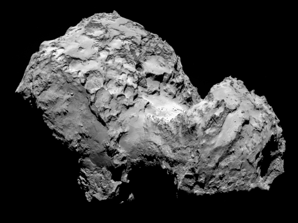 Zonde ''Rosetta'' 405 miljonu kilometru attālumā (FOTO)