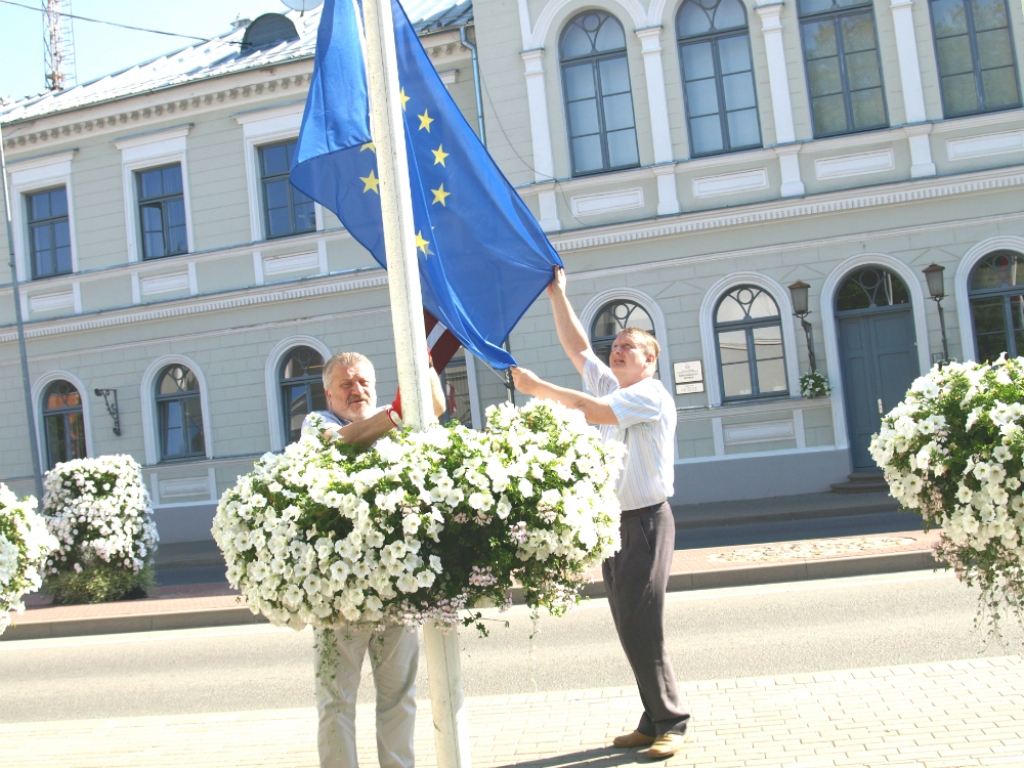 Jēkabpils mērs: Par Eiropas Savienības vērtībām!