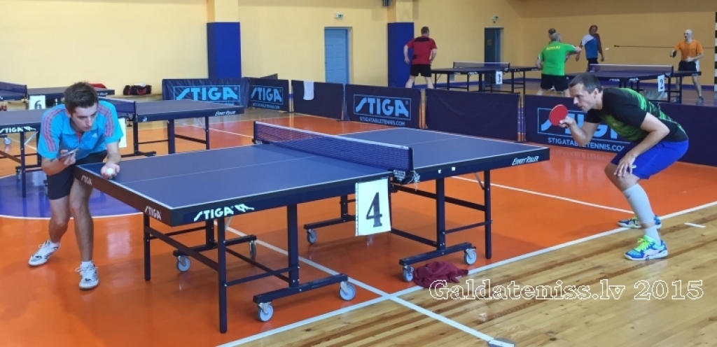 Preiļu novada atklātā čempionāta galda tenisā 2015 noslēgusies I kārta