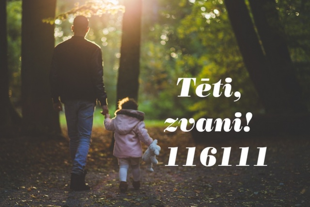 Uzticības tālrunis 116111 rīko akciju tēviem