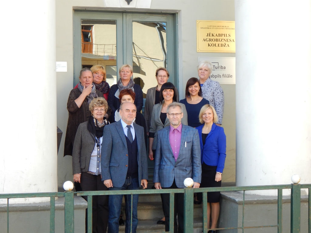 Jēkabpils Agrobiznesa koledžu apmaklē kolēģi no Vācijas