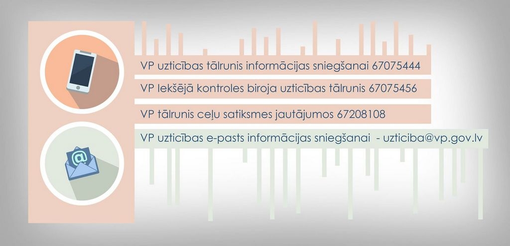 Valsts policija ievieš jaunus uzticības tālruņa numurus; pieejams arī informatīvais tālrunis ceļu satiksmes jautājumos