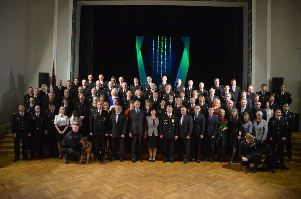 Latvijas Policijas dienai veltīts svinīgais pasākums Jēkabpilī (FOTO)