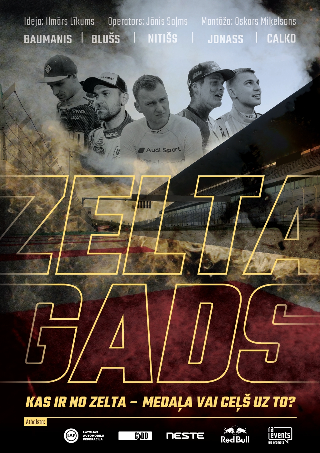 “Zelta Gads” – dokumentāla filma par latviešu motorsportistiem
