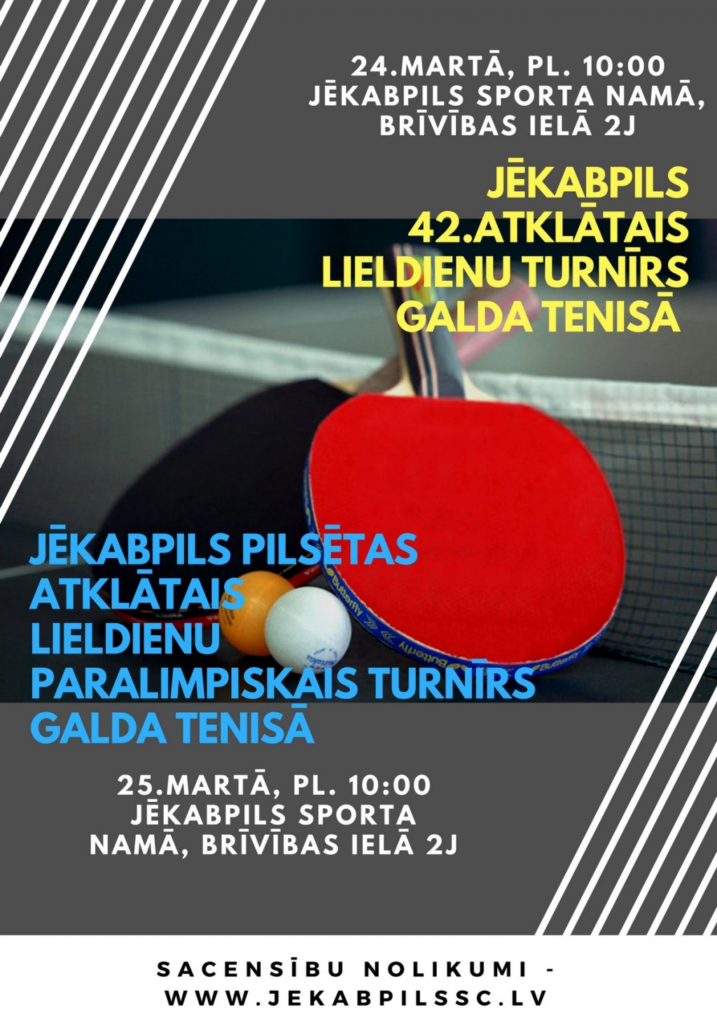 Jēkabpils sporta notikumu apskats 19.03.2018.