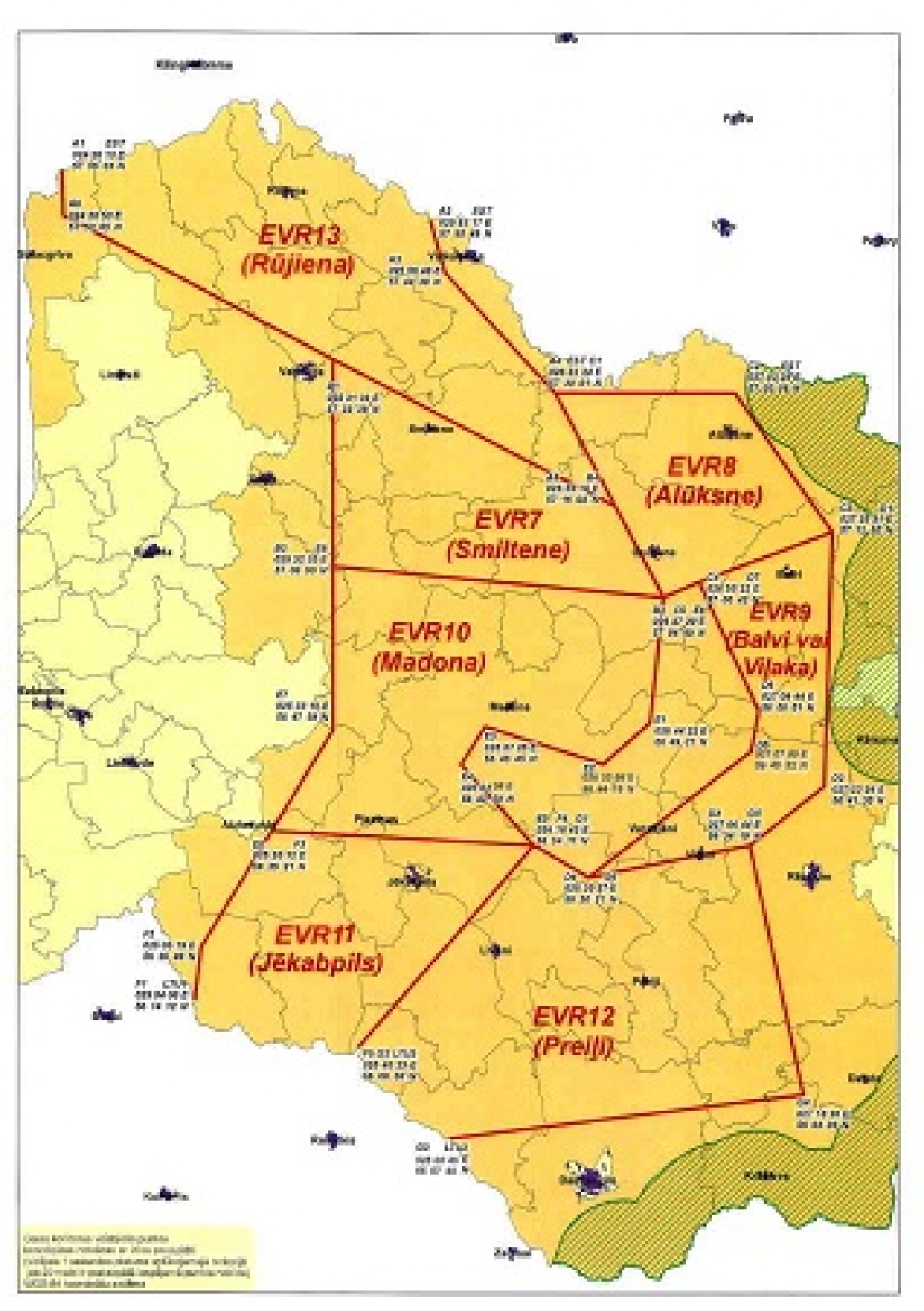 Latvijas teritorijā uzsāks zemos lidojumus (karte)