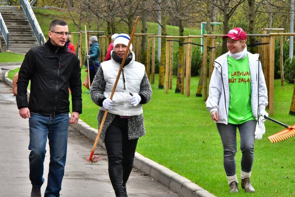 Fotoreportāža: Jēkabpilieši talko!