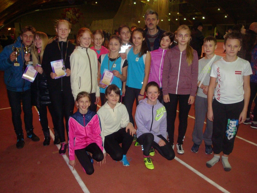 Veiksmīgs starts Jēkabpils sporta skolas jaunajiem vieglatlētiem „Sprinta dienā” Panevēžā!
