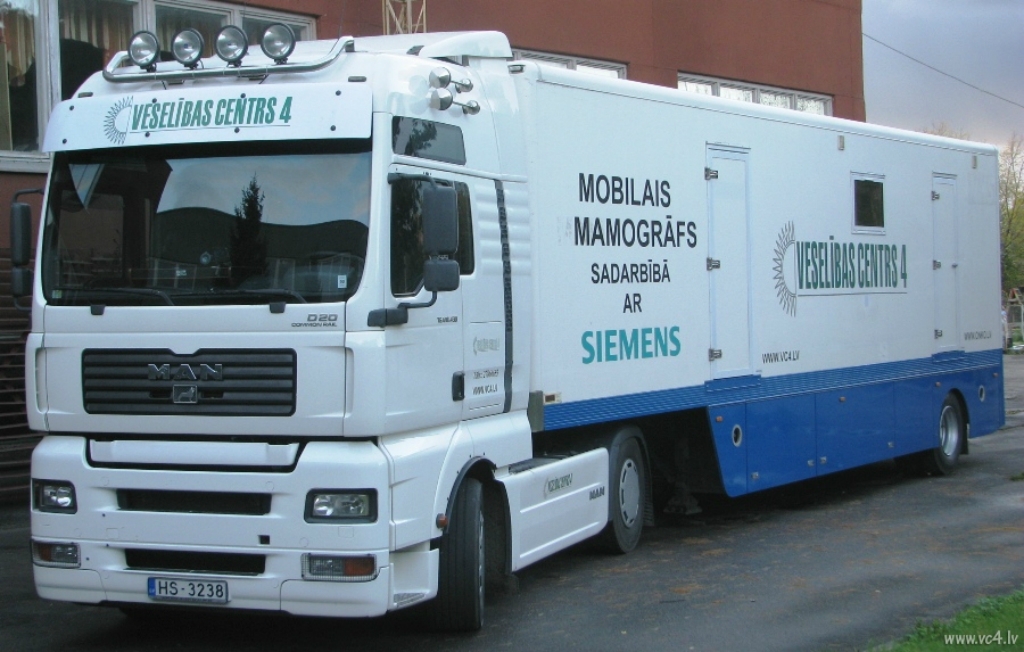 Jēkabpilī šodien ierodas mobilais mamogrāfs