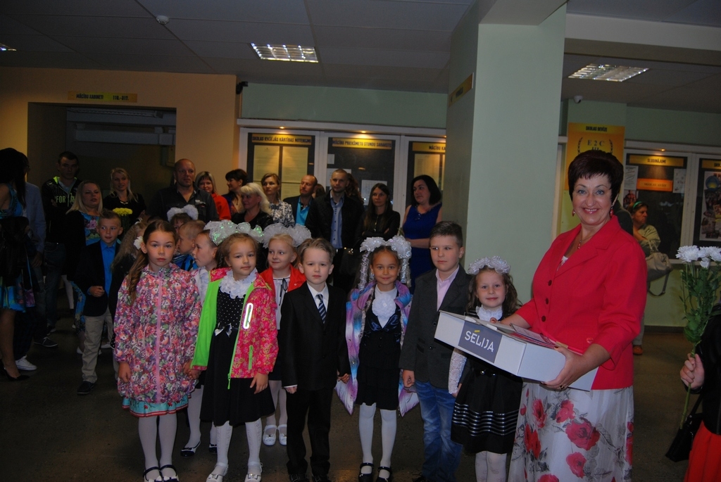 TC SĒLIJA sveic visus Jēkabpils pirmklasniekus zinību dienā