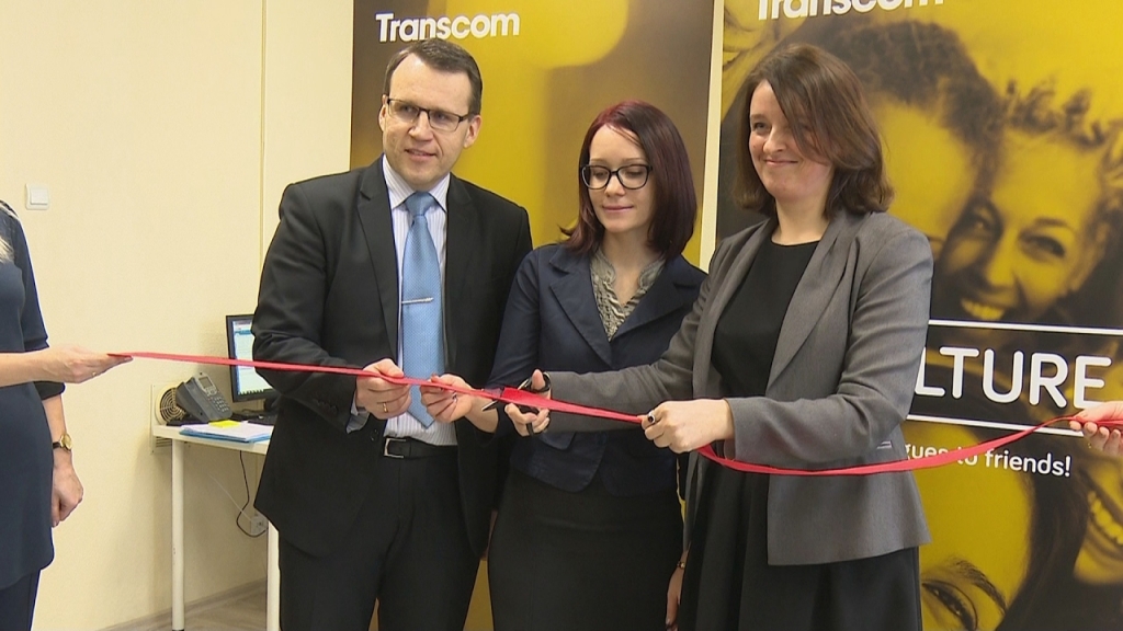 "Transcom Worldwide Latvia" atklāj Jēkabpilī jaunu kontaktu centru