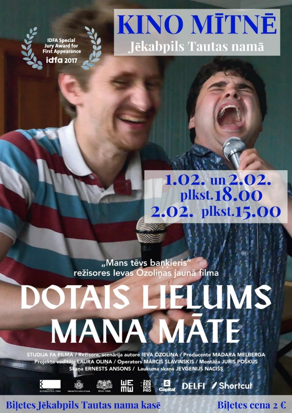 Ievas Ozoliņas dokumentālā filma “Dotais lielums: mana māte”