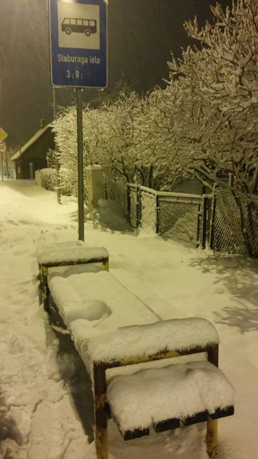 Jēkabpilī sniega dziļums sasniedzis 24 centimetrus