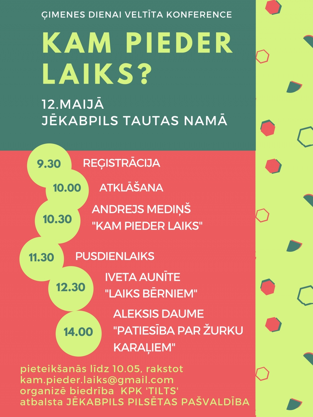 Šonedēļ notiks Starptautiskajai ģimenes dienai veltīta konference
