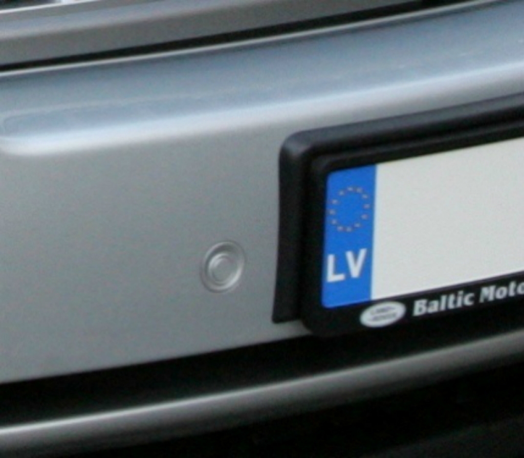 Jēkabpilī pazaudēta auto valsts numura zīme