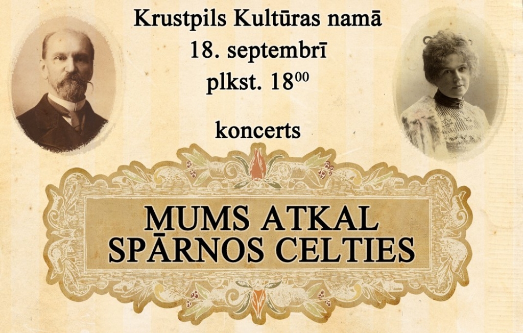 Veltījums Aspazijas un Raiņa 150 gadu jubilejas atceres dienai – „Mums atkal spārnos celties”