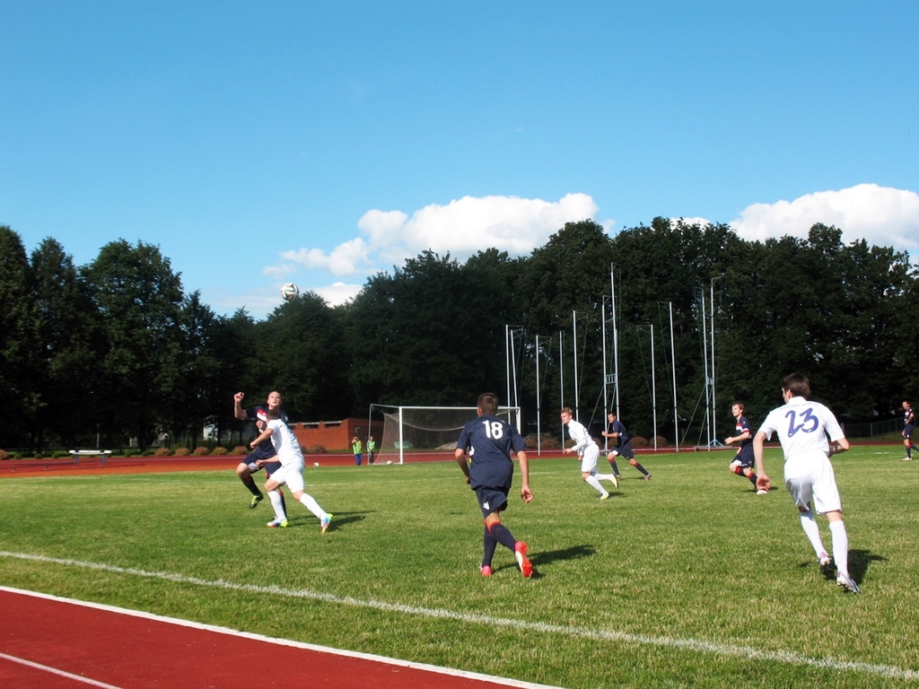 Latvijas čempionāta 1. līgas futbola spēlē neizšķirts