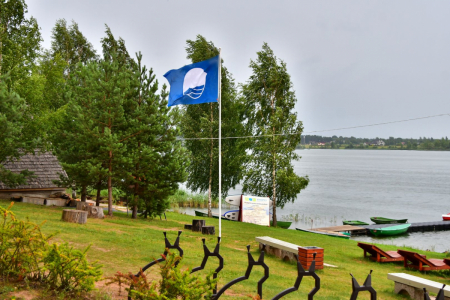 Piektdien Radžu ūdenskrātuves pludmalē jau 15. reizi tiks pacelts Zilais karogs