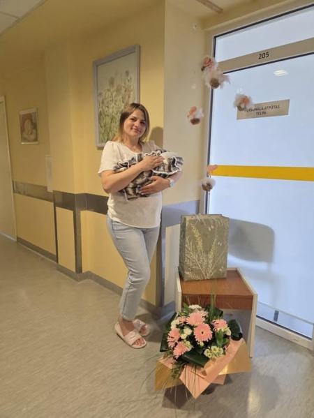 Pirmssvētku nedēļā Jēkabpils slimnicā sagaidīts šī gada 100. mazulis