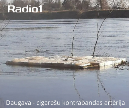 Daugava - cigarešu kontrabandas artērija