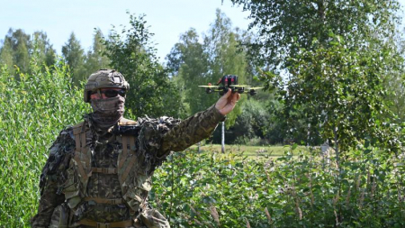 Sēlijā notiek starptautiskas militārās pretdronu aizsardzības mācības