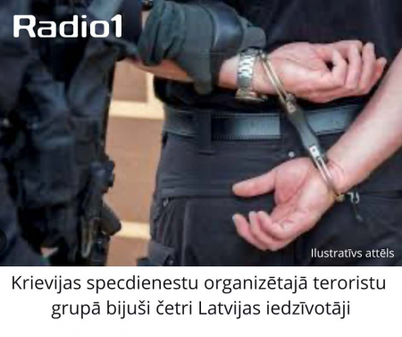 Krievijas specdienestu organizētajā teroristu grupā bijuši četri Latvijas iedzīvotāji