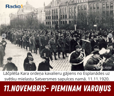 11.novembris - Lāčplēša diena