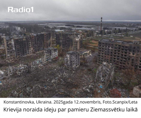 Krievija noraida ideju par pamieru Ziemassvētku laikā