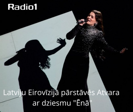 Latviju Eirovīzijā pārstāvēs Atvara ar dziesmu "Ēnā"