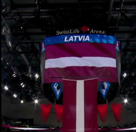 Latvijas vīriešu hokeja izlase Cīrihē pasaules čempionāta piektajā spēlē uzveica ASV valstsvienību (VIDEO)