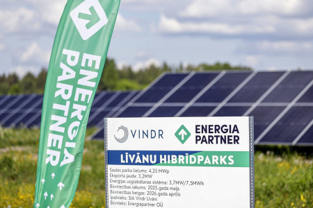 Līvānu novadā atklāts 3,4 miljonu eiro vērts hibrīdais enerģijas parks