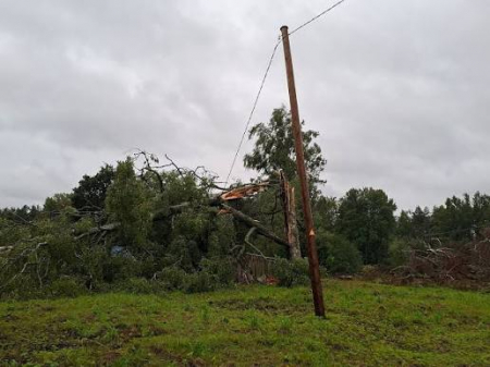 Jēkabpils novadā ar elektrības padeves atjaunošanu vissmagākā situācija ir Variešu pagastā, vislabākā Mežārē