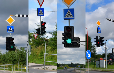 Mums raksta: Luksofors Jēkabpilī Rīgas un Ārijas Elksnes krustojumā darbojas nekorekti