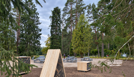Rubeņu parkā pabeigta labiekārtošana