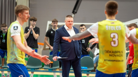 Jēkabpils volejbolisti Baltijas līgā piekāpjas pērnaviešiem